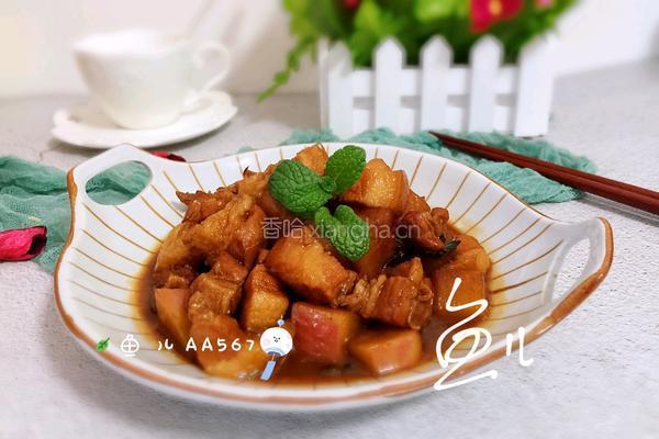 白萝卜炖猪肉的做法图解15