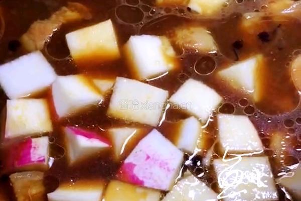 白萝卜炖猪肉的做法图解12