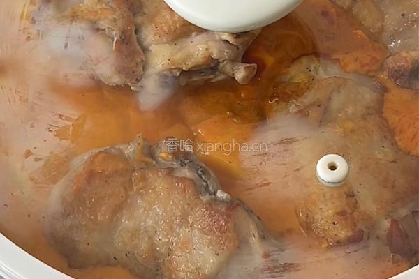 椰香咖喱鸡的做法图解6