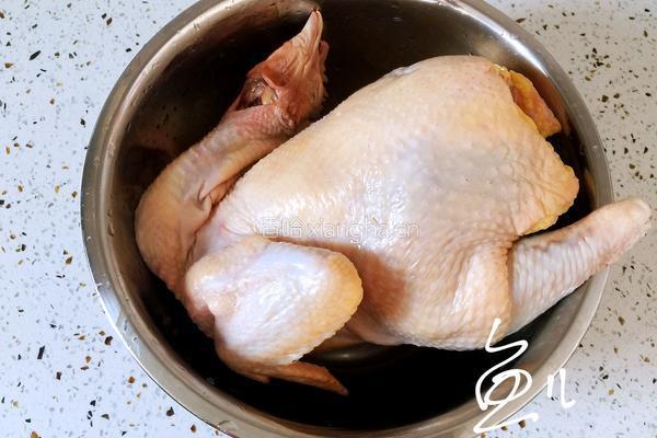 电饭煲焖鸡的做法图解1