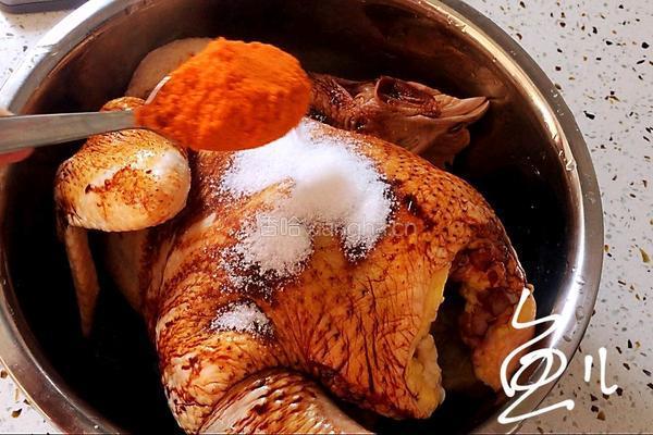 电饭煲焖鸡的做法图解4