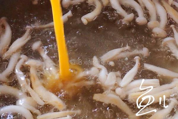 白玉菇鸡蛋汤的做法图解13