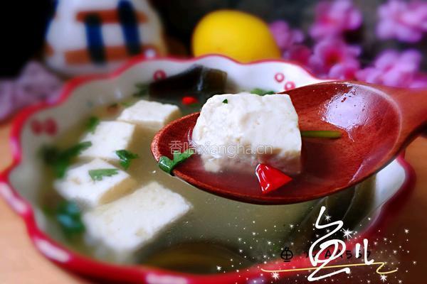 海带豆腐汤
