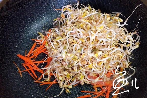 豆芽炒粉条的做法图解8
