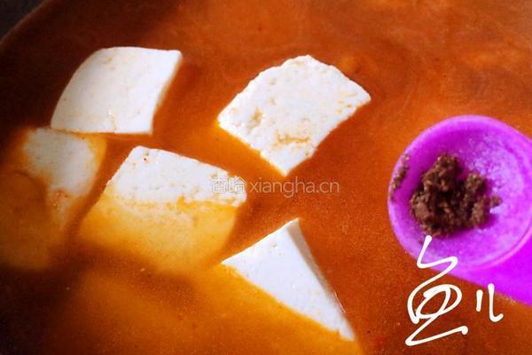 辣白菜豆腐汤的做法图解10