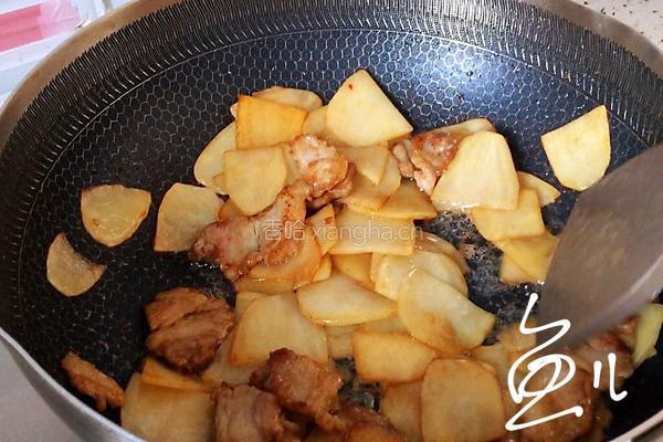 辣白菜土豆片的做法图解8