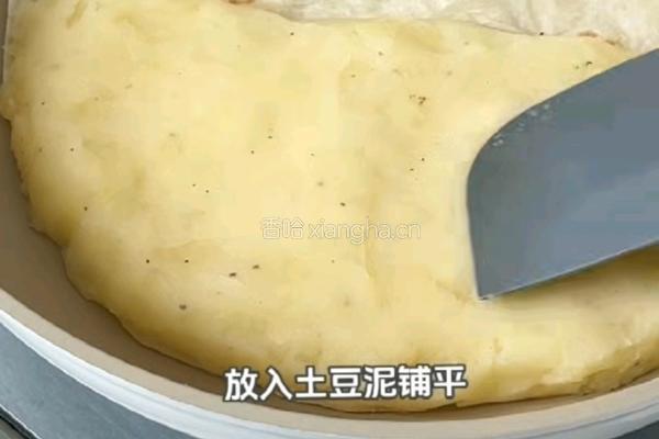 肉沫番茄饼的做法图解7