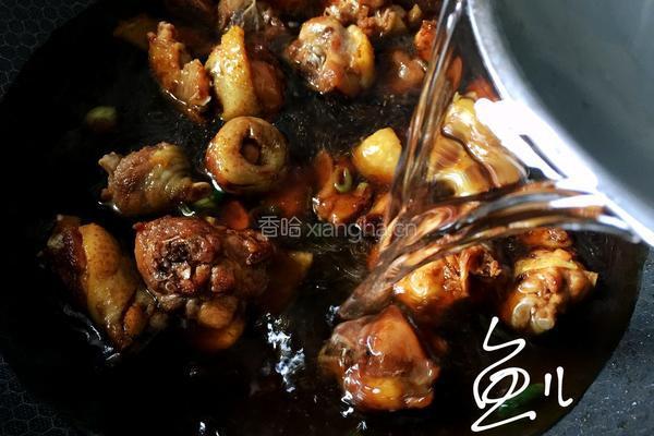土豆炖鸡腿的做法图解12