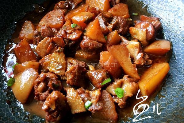 土豆炖鸡腿的做法图解16