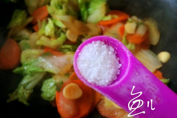 素炒白菜的做法图解12