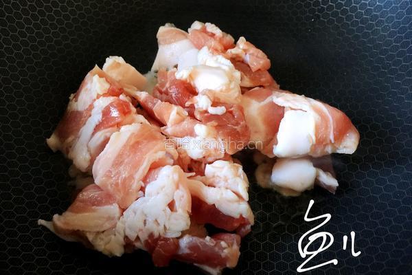 家常炒肉片的做法图解3
