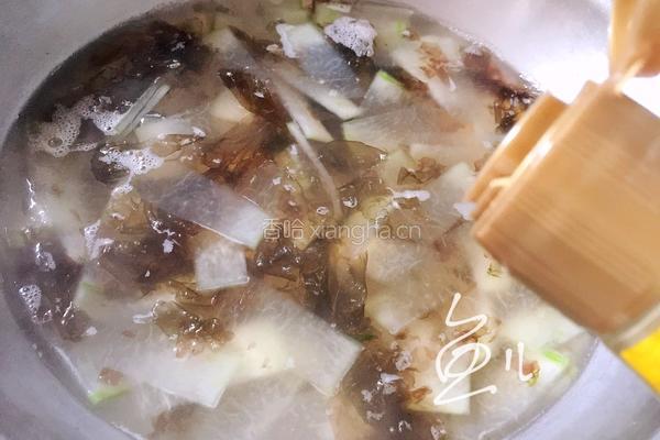 冬瓜紫菜汤的做法图解10