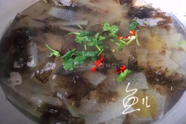冬瓜紫菜汤的做法图解12