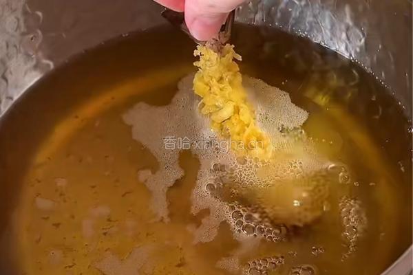 黑松露天妇罗炸虾的做法图解8
