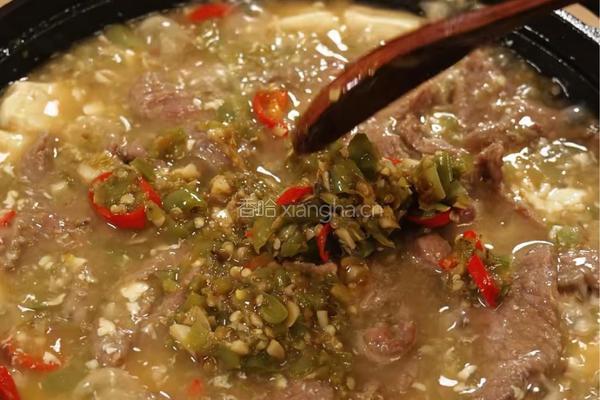 烧椒牛肉豆腐的做法图解7