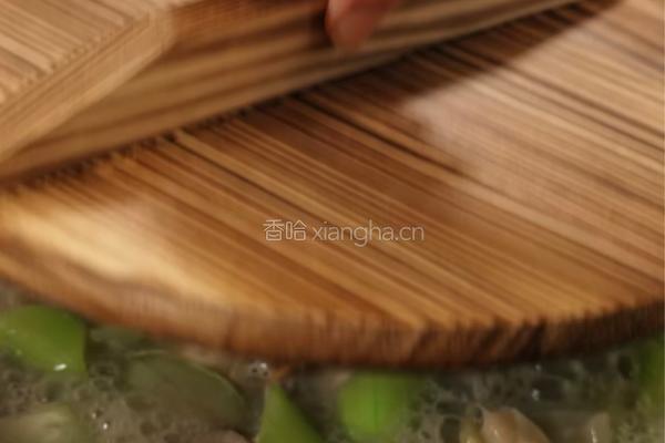 扇贝烧丝瓜馄饨的做法图解6