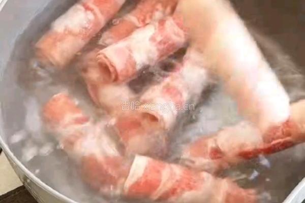 日式照烧肥牛卷的做法图解1