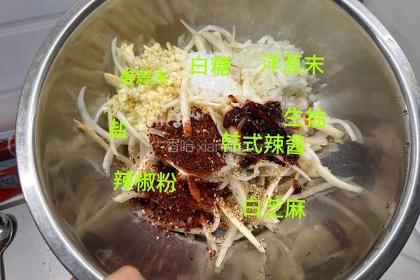 拌桔梗（朝鲜族拌菜)的做法图解6
