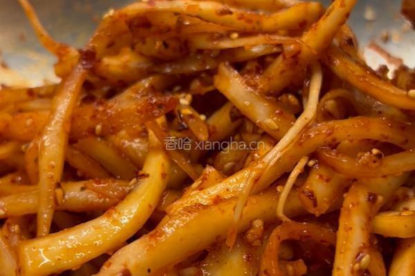 拌桔梗（朝鲜族拌菜)的做法图解11