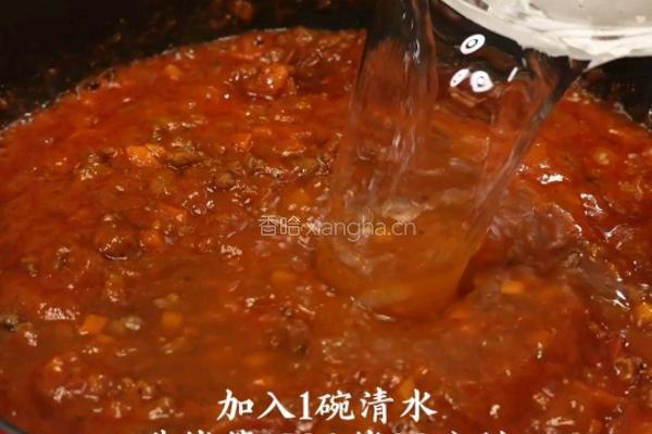 黑松露番茄芝士肉酱饼的做法图解4