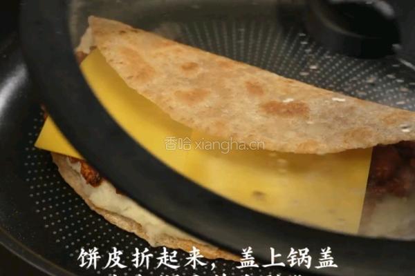 黑松露番茄芝士肉酱饼的做法图解8
