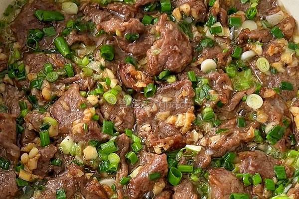 葱烧牛肉