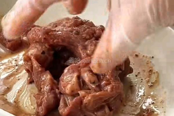 葱烧牛肉的做法图解3