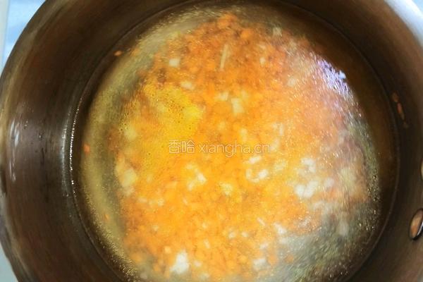 南瓜浓汤时蔬鸡蛋面的做法图解16