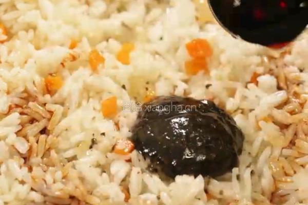 黑松露牛肉炒饭的做法图解7