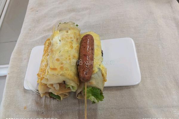 鸡蛋灌饼胚 (半烫面）的做法图解5