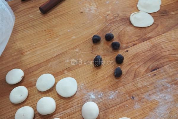香麻饼(芝麻发面饼）的做法图解2