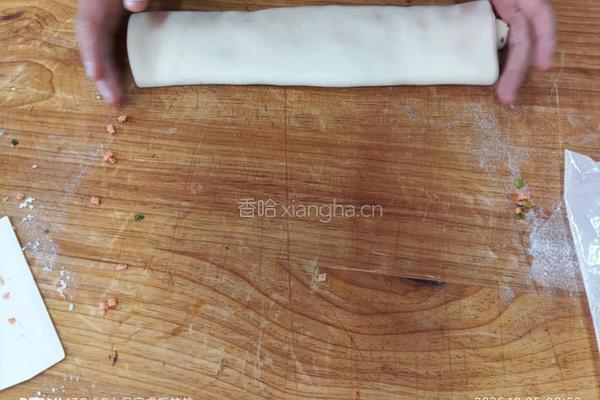 四喜卷(花卷)的做法图解4