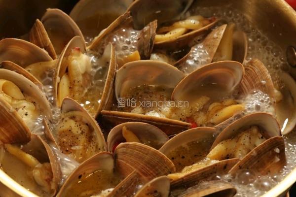 蒜香黄油蛤利的做法图解6