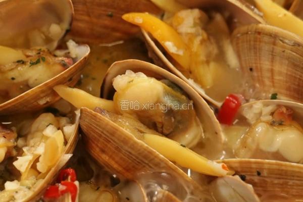蒜香黄油蛤利的做法图解7