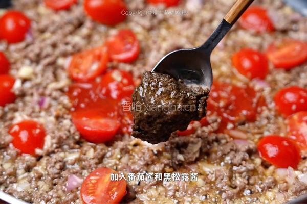 番茄牛肉恰巴塔的做法图解5