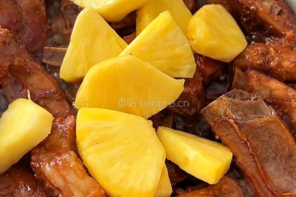 菠萝排骨的做法图解7