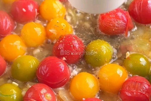 黑松露番茄三文鱼的做法图解5