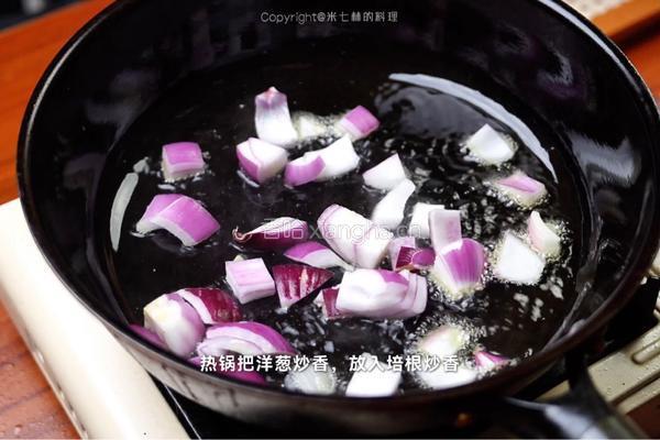 奶油培根意面的做法图解2