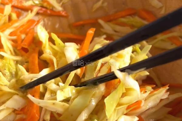 菠菜虾仁烤蛋饼的做法图解4