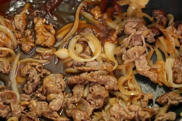照烧牛肉滑蛋饭的做法图解6