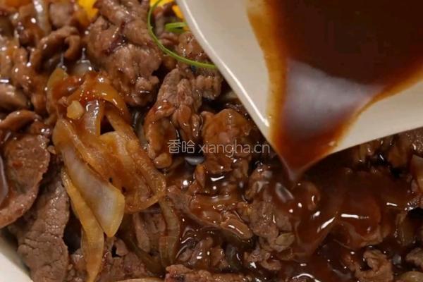 照烧牛肉滑蛋饭的做法图解8