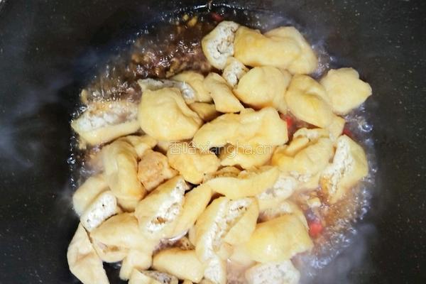 炒豆泡的做法图解5