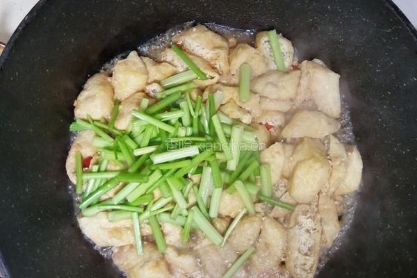 炒豆泡的做法图解6