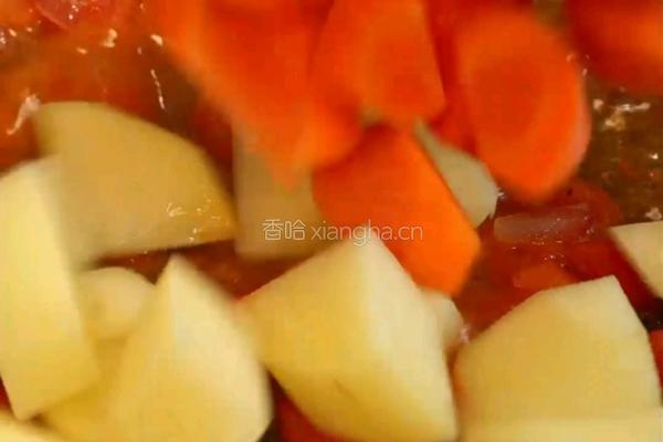椰香咖喱鸡的做法图解4