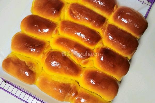 奶香南瓜餐包的做法图解21