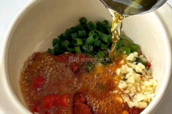 麻酱流汁宽粉的做法图解3