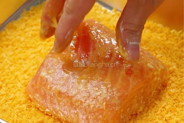 脆炸三文鱼的做法图解5