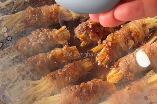 金针菇肥牛卷的做法图解6
