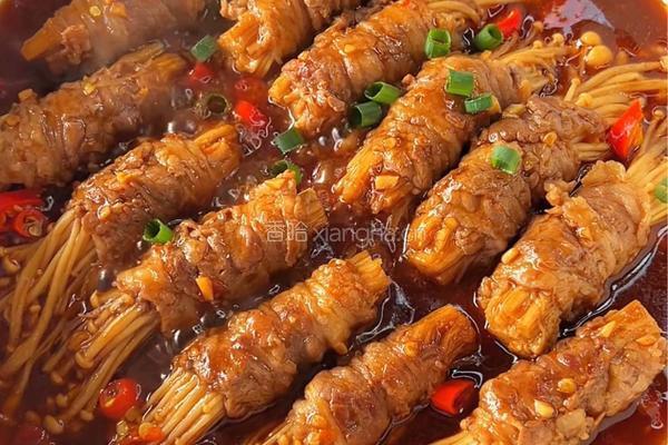 金针菇肥牛卷的做法图解7
