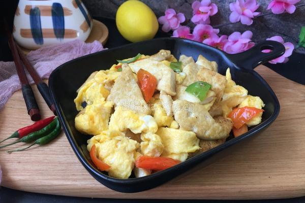 鸡蛋炒豆腐的做法图解16